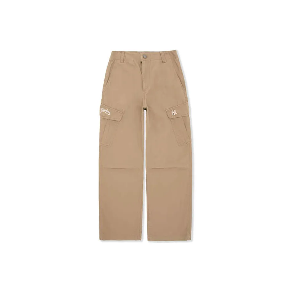 MLB New York Yankees Cargo Pants Unisex Dark Beige