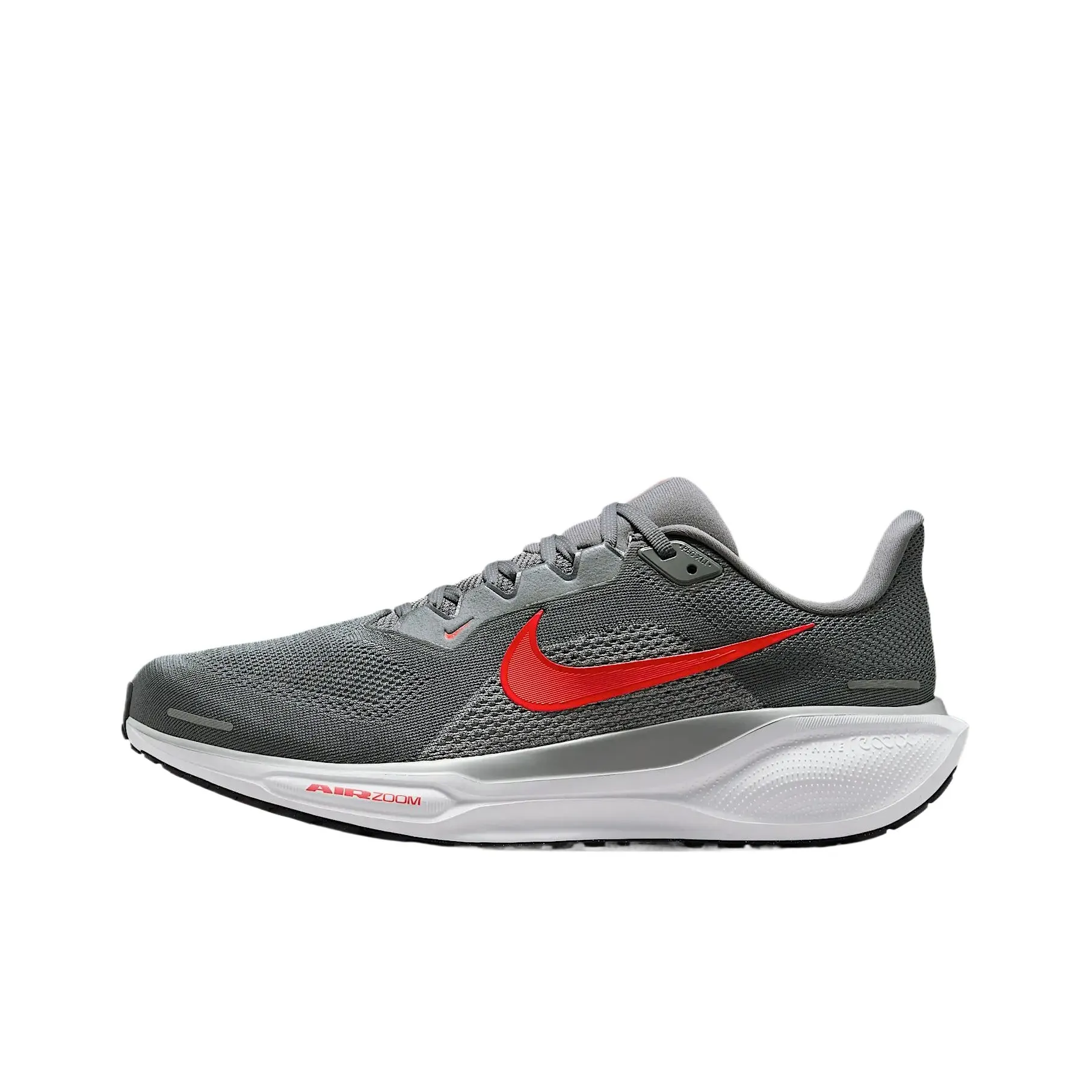 Nike Pegasus 41 Shock Absorbers Slip Resistant Abrasion Resistant Low Top Running Shoes Men's Gray