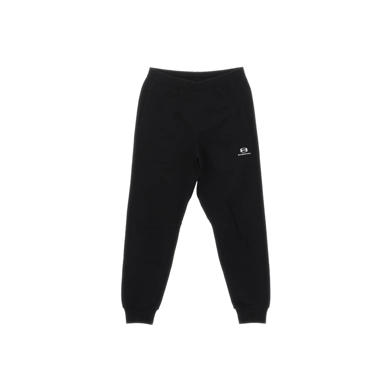 Balenciaga Knitted Sweatpants, Regular Fit Men's Black