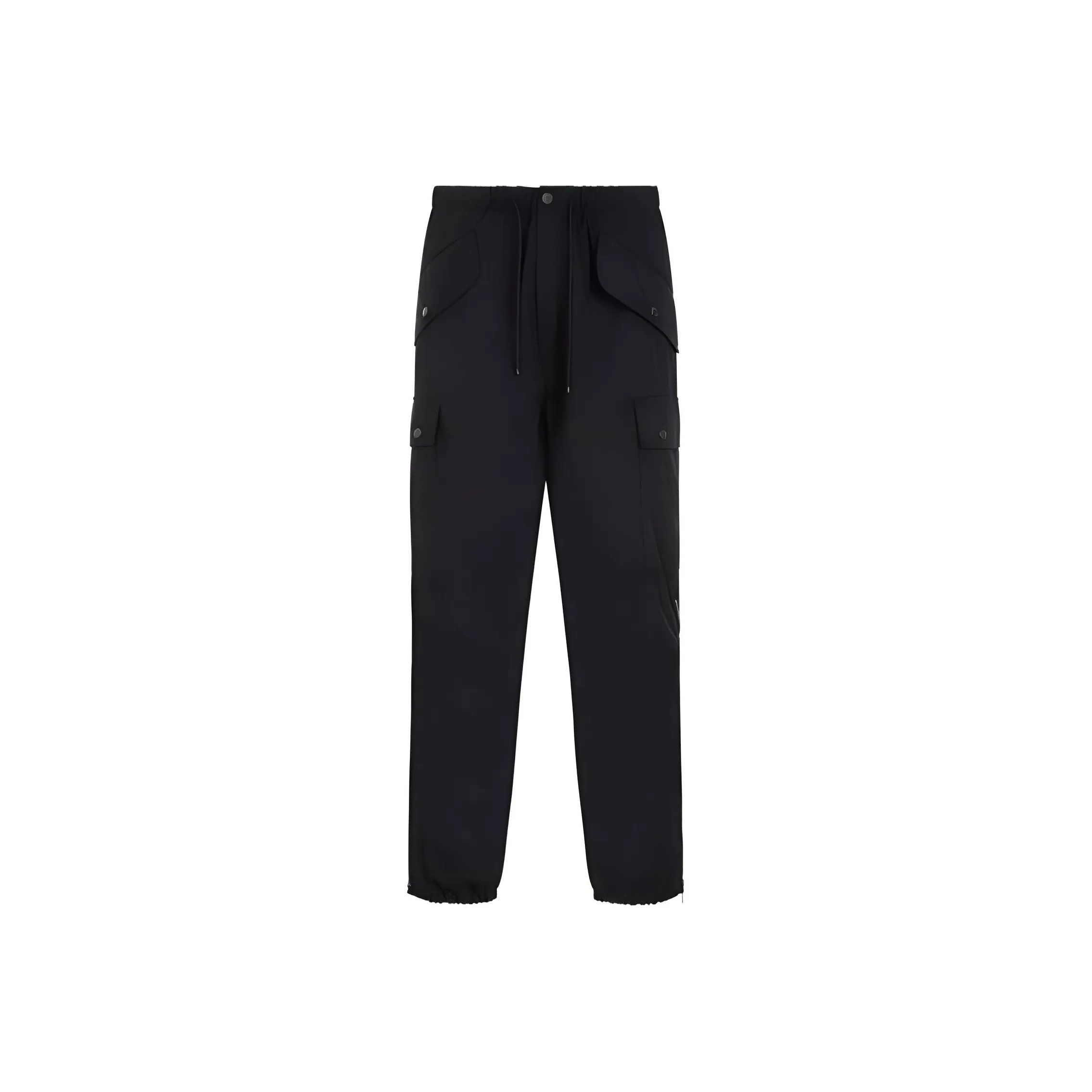 DRIES VAN NOTEN Water Repellent Drawstring Cargo Trousers