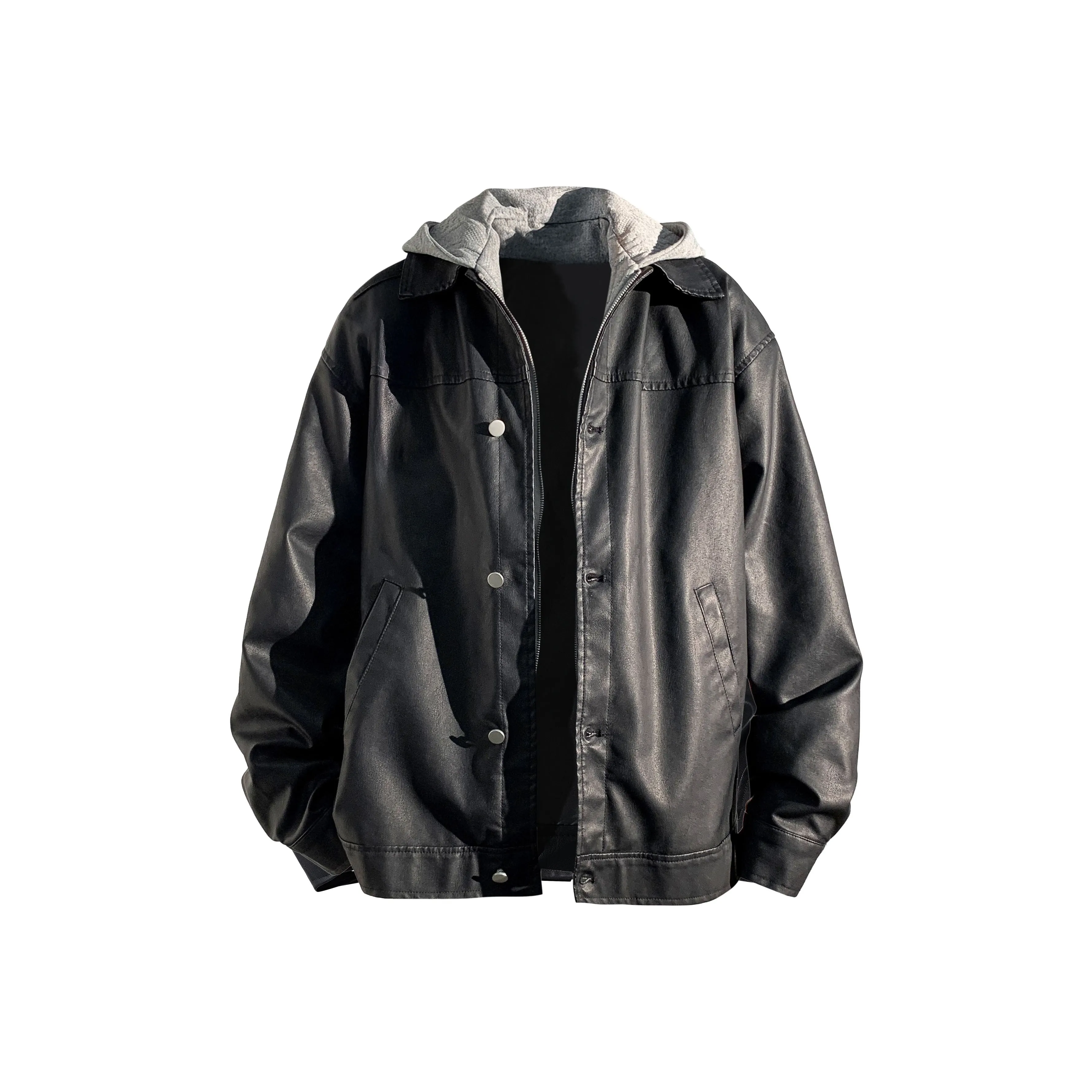 YATSI Унисекс Кожаные Куртки