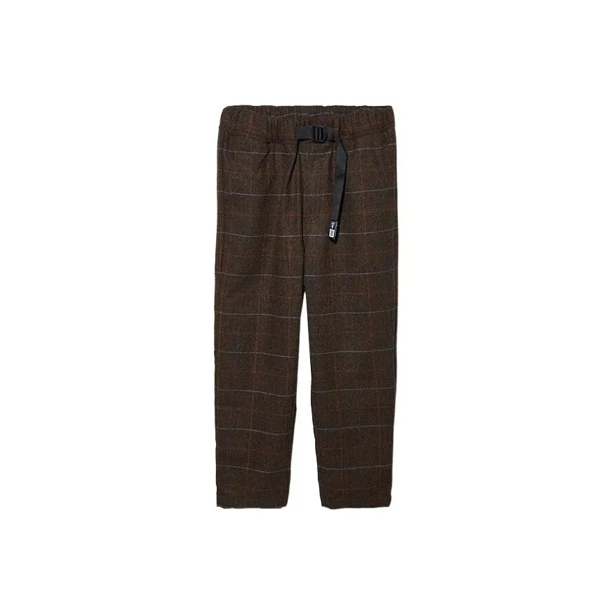 New Era Повседневные брюки Унисекс Темно-коричневый