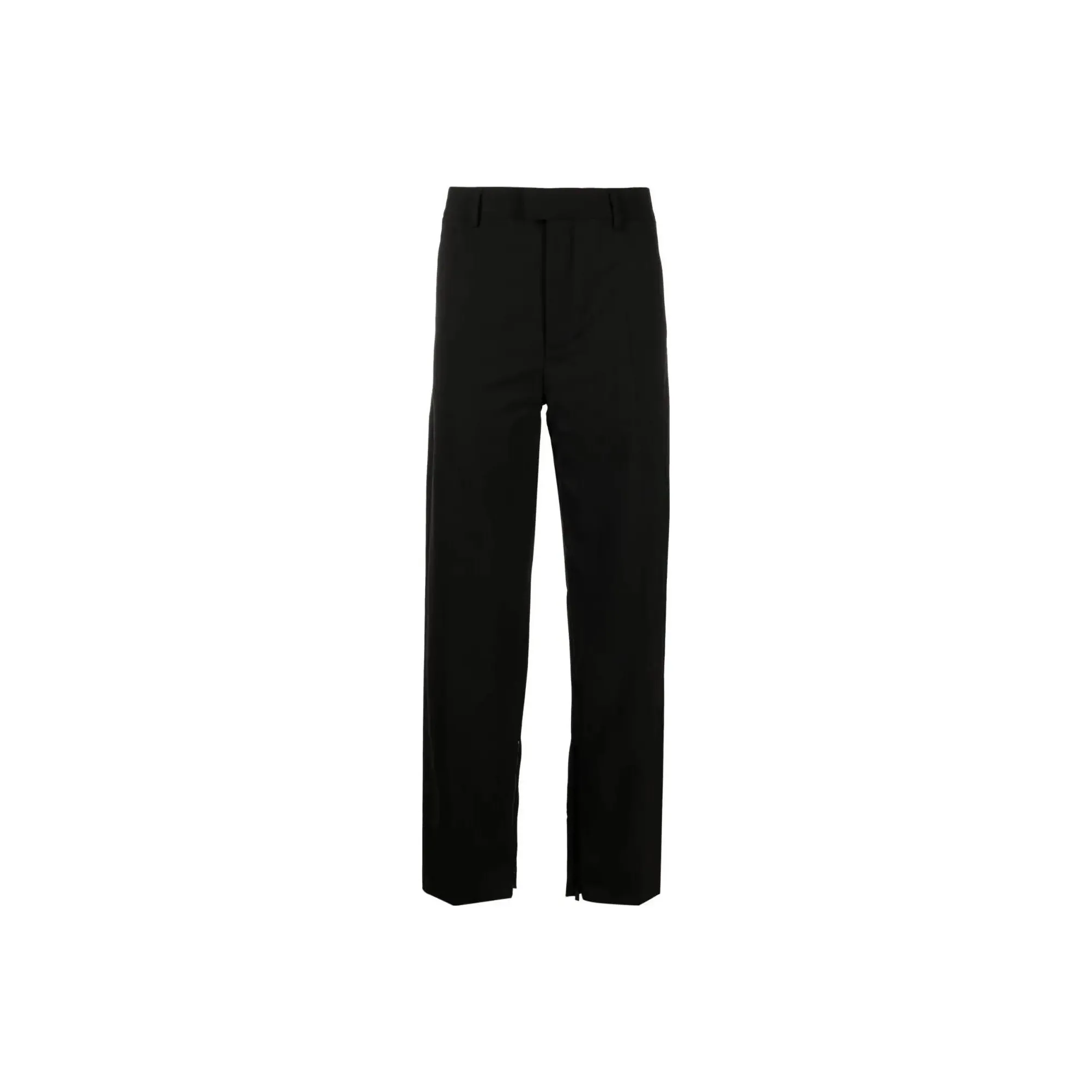 OFF WHITE Logo embroidered Tailored Straight Trousers