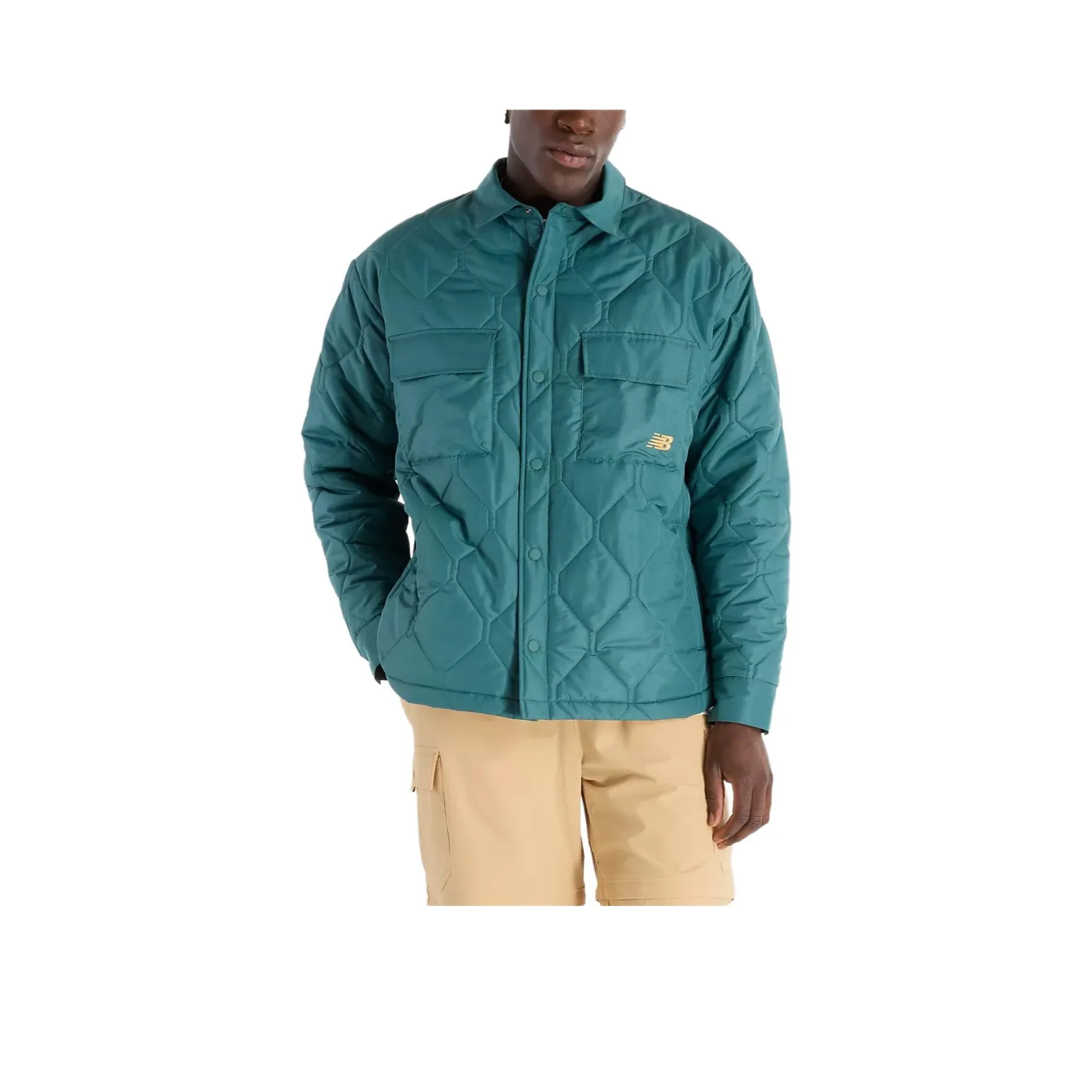 New Balance Jackets Men New Spruce