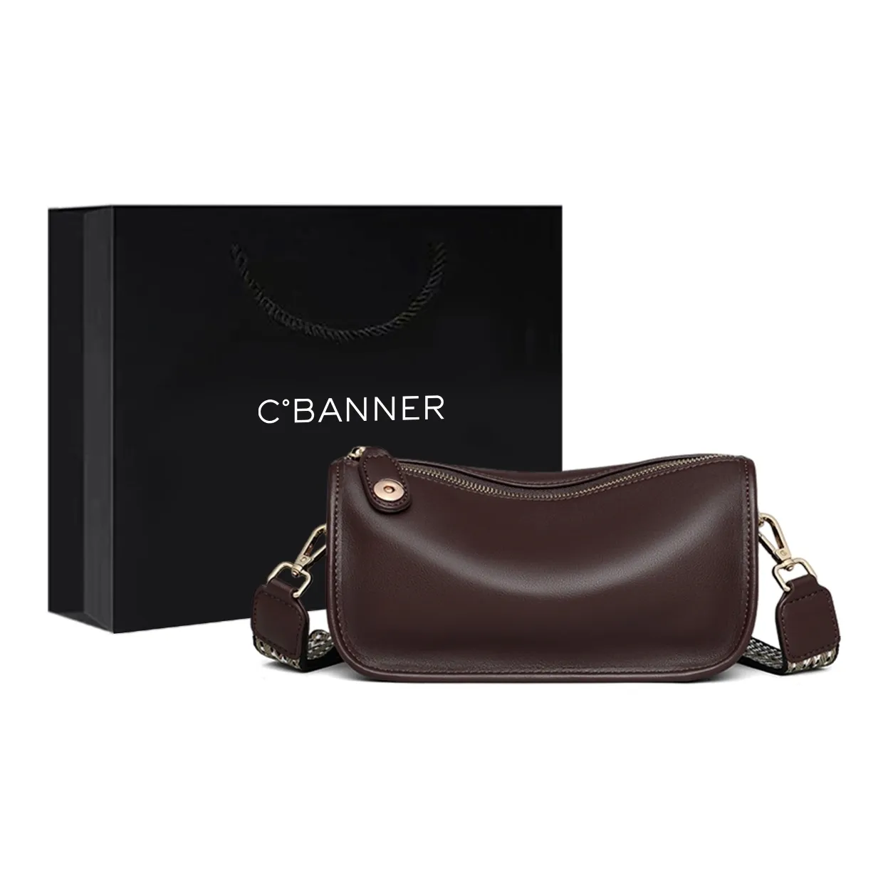 C°BANNER Сумка через плечо из синтетической кожи среднего размера женская многоцветная