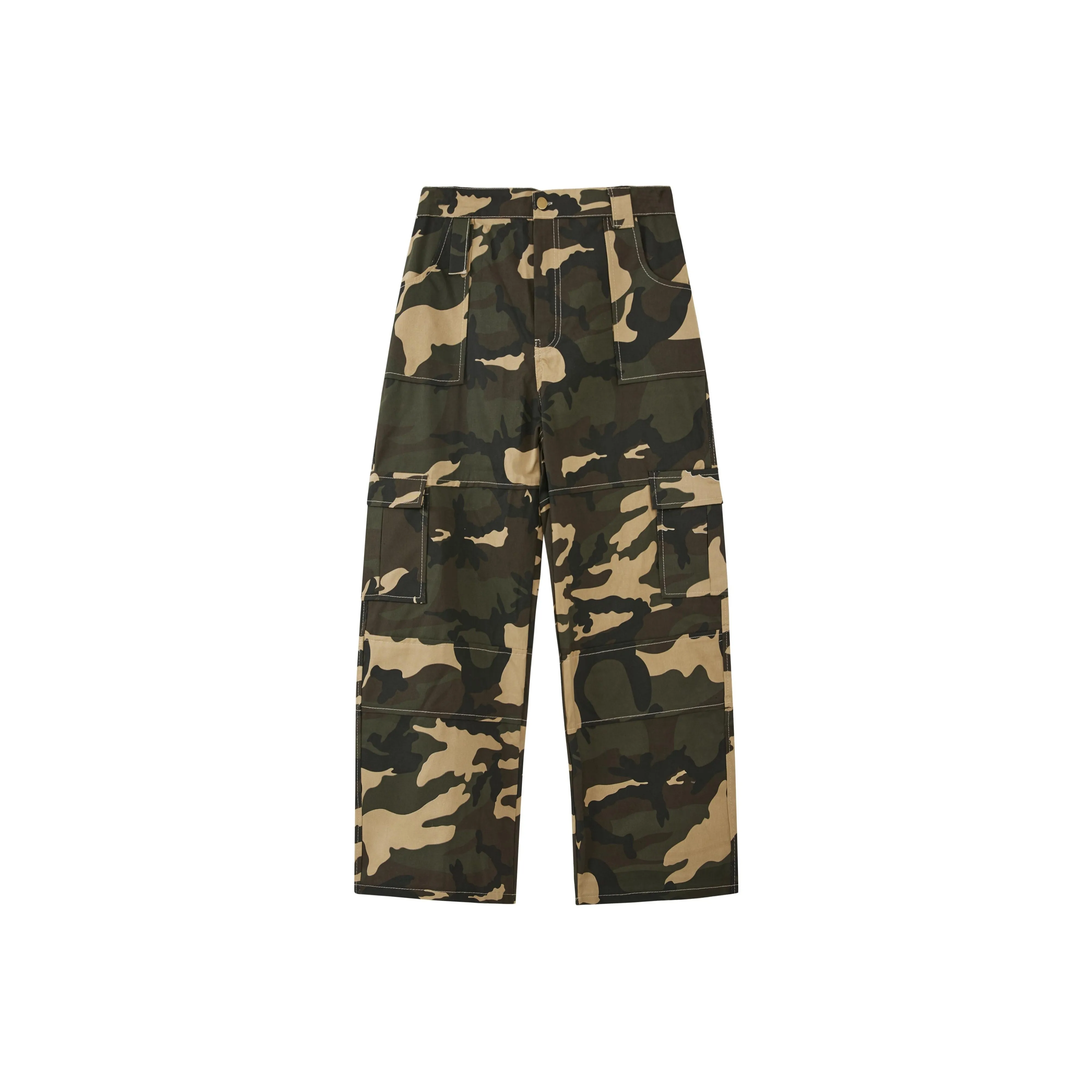 KLAMMKICKS Карго-брюки Унисекс Камуфляж