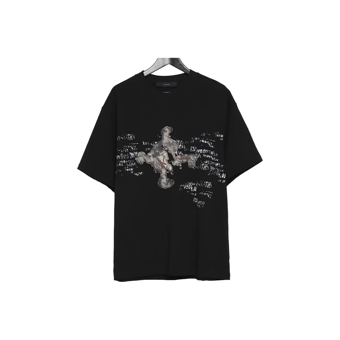 RAYSHOW T Shirts Men's Black