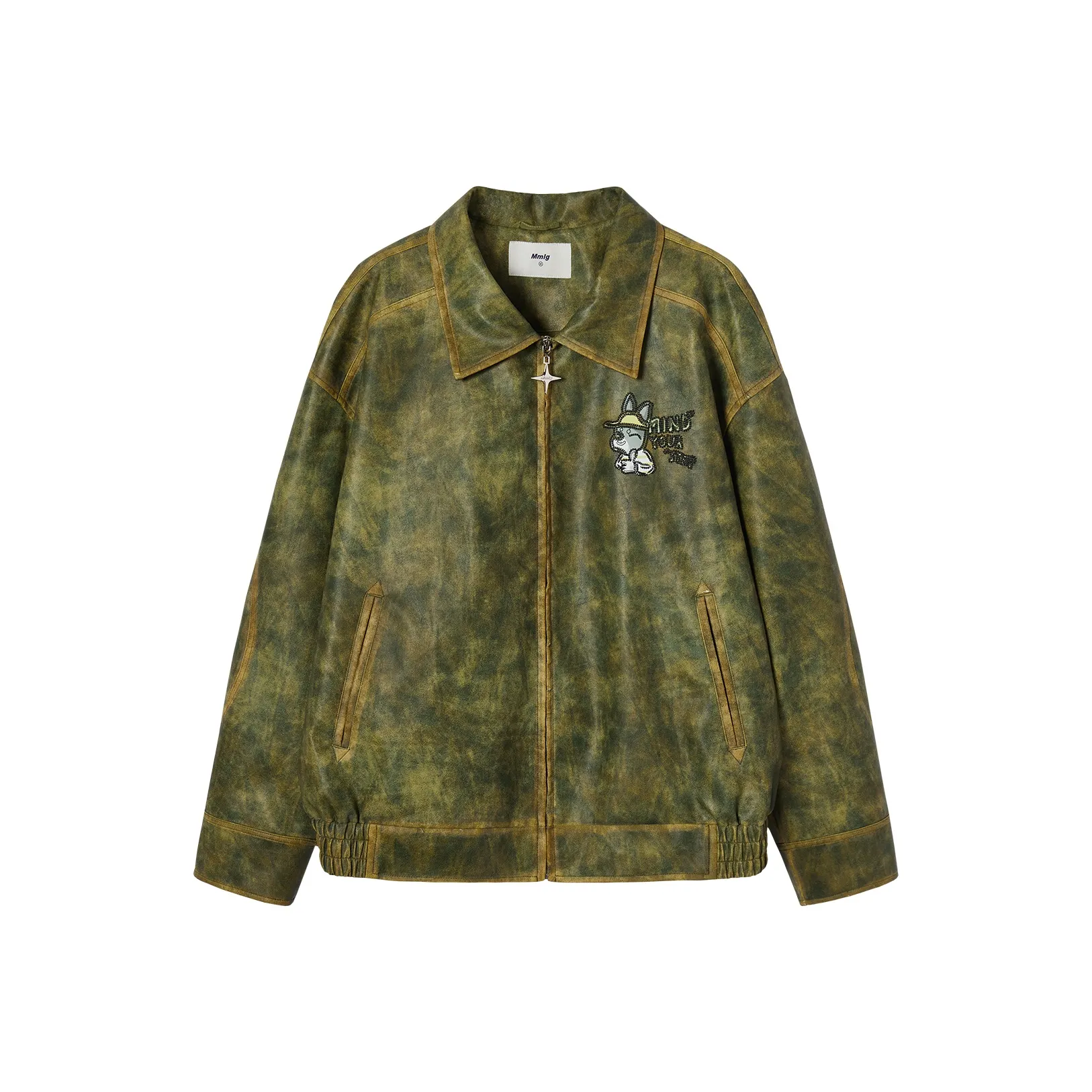 MMLG Унисекс Кожаные Куртки