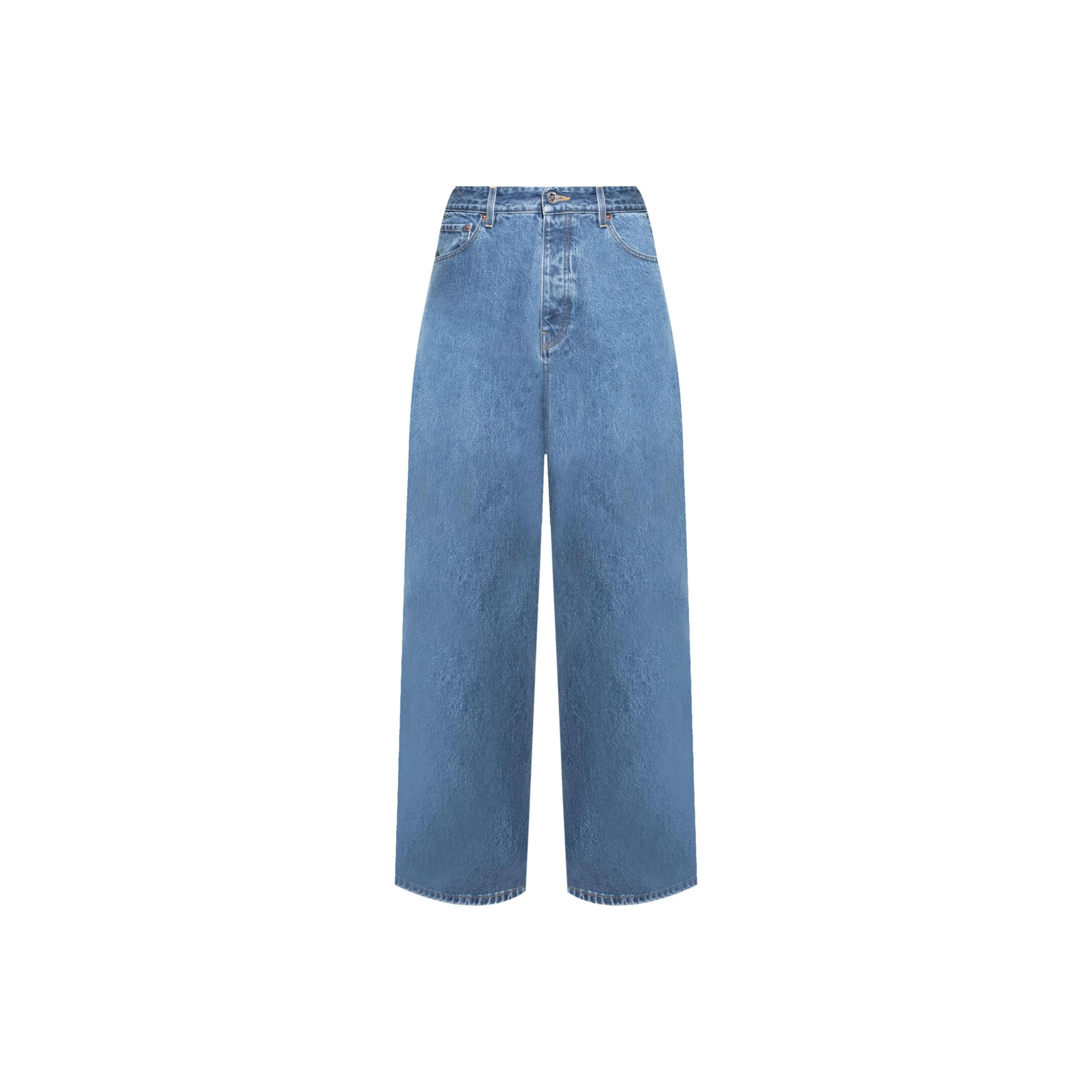 Vetements Straight Leg Baggy Jeans