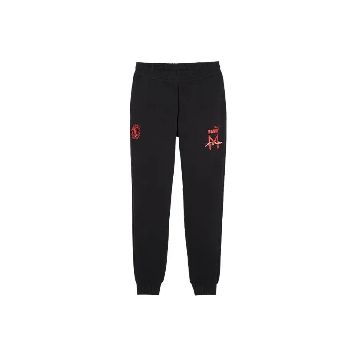 PUMA Knitted Sports Pants Men's Black