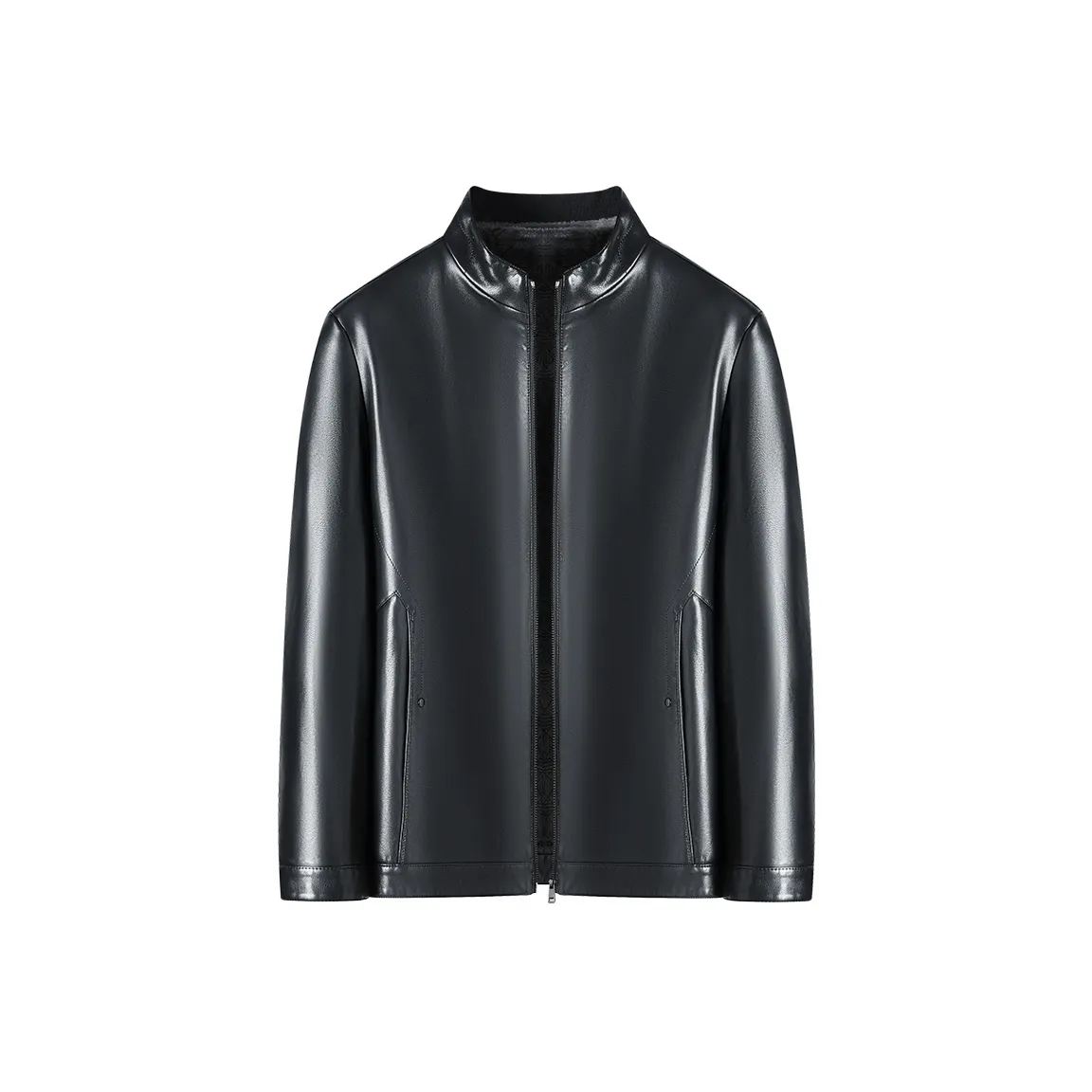 FORTEI Leather Jacket Men's Black