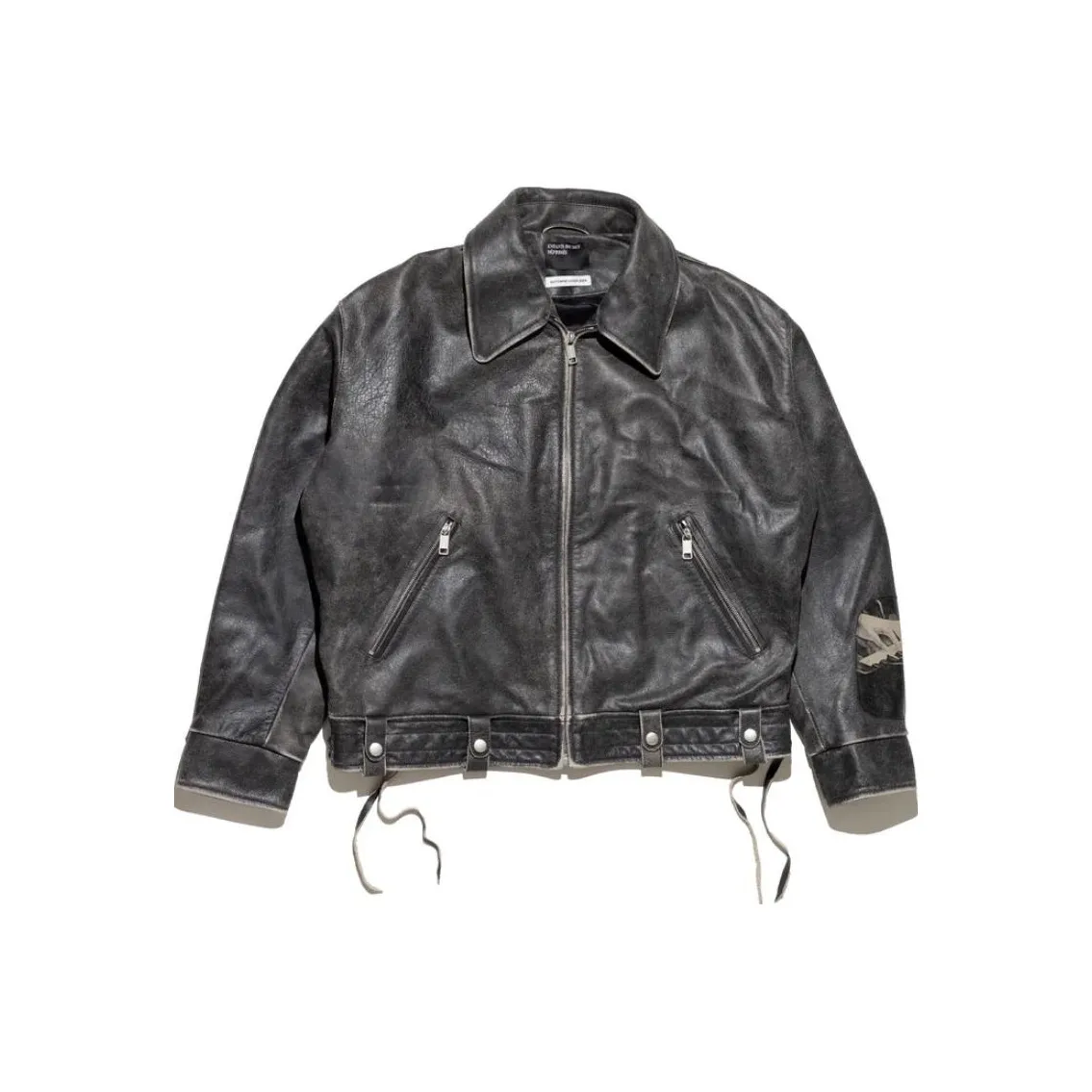 ENFANTS RICHES DEPRIMES Distressed Pianist Aviator Jacket