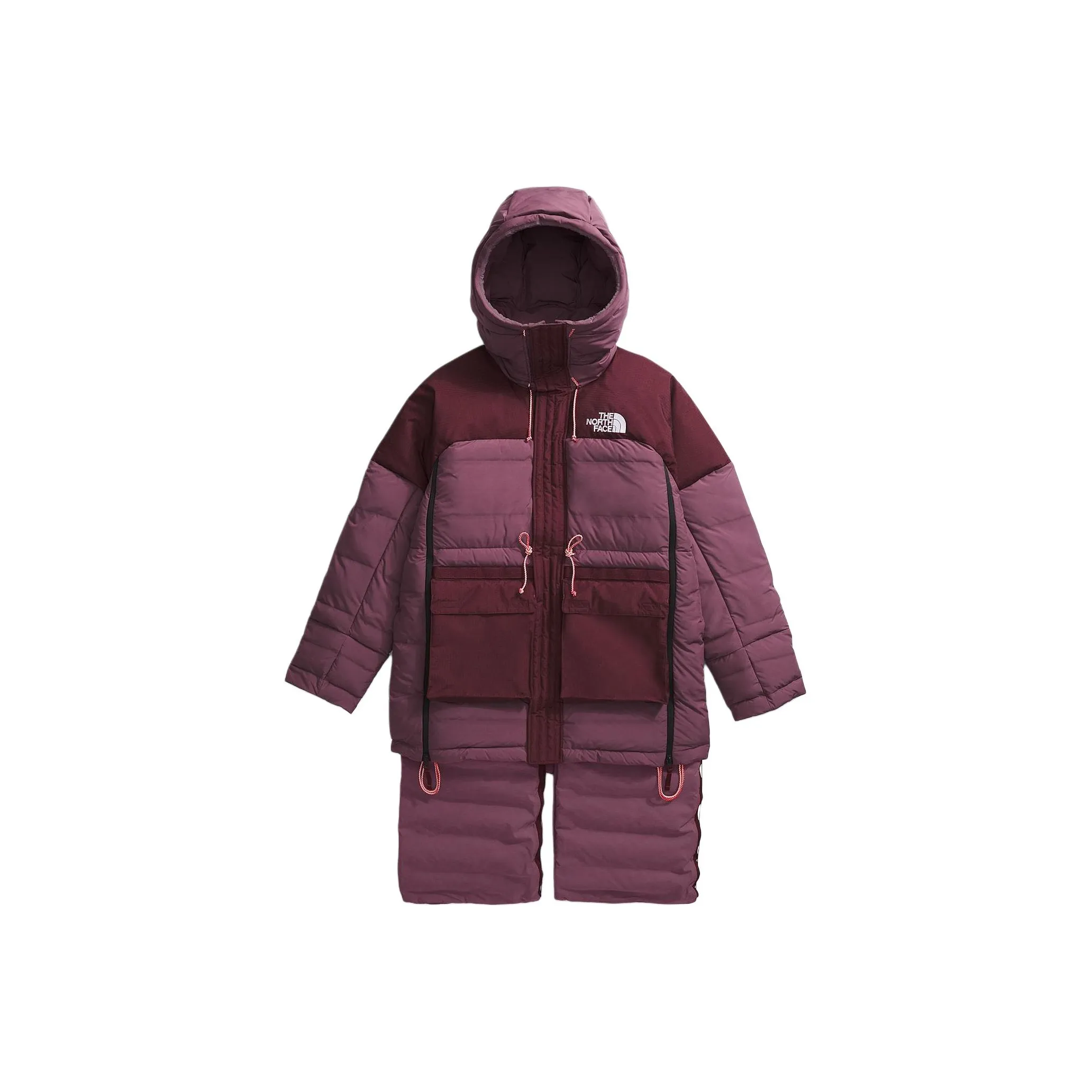 THE NORTH FACE FW24 PARKA Пальто Мужское Alpine Сливовый Полночь Фуксия