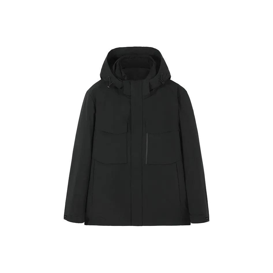 ANDREW MACKENZIE Down Jacket Men's Black