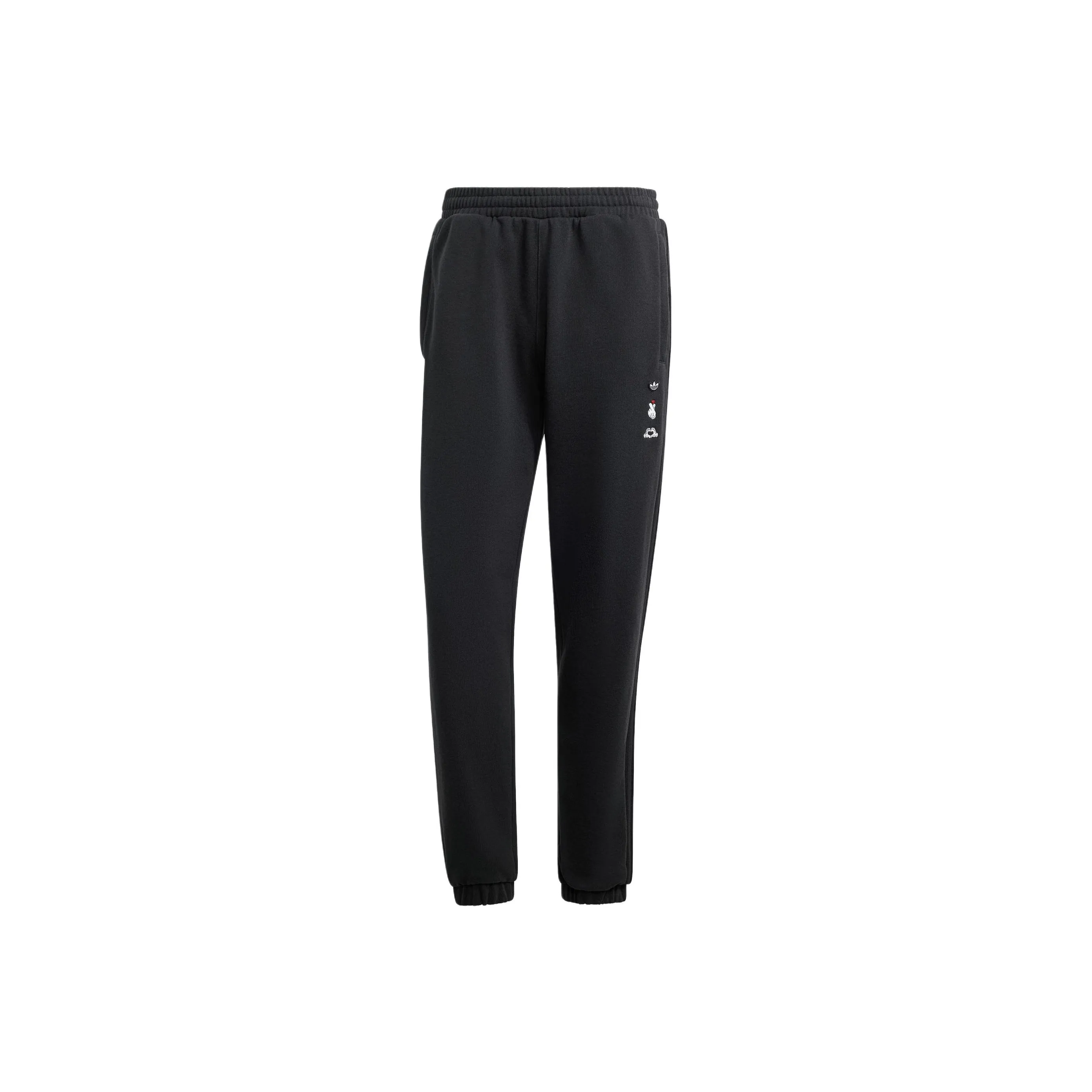 Adidas Originals Mickey Mouse Co brand SS24 Knitted Sports Pants Men's Black