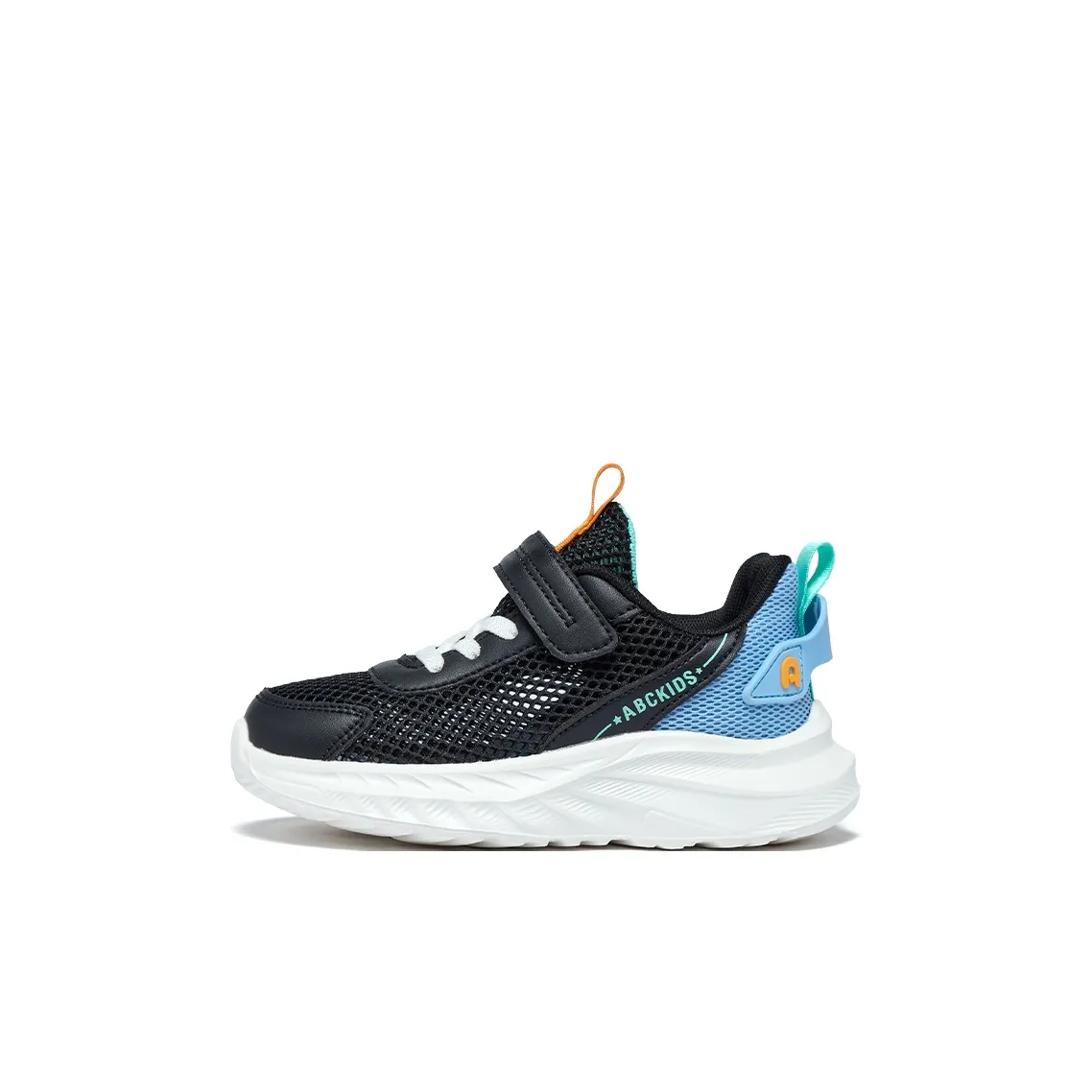 ABC KIDS Устойчивый к истиранию Отскок Дышащий Низкий Топ KIDS Lifestyle Shoes Glossy Черный Озёрный Зеленый Детский