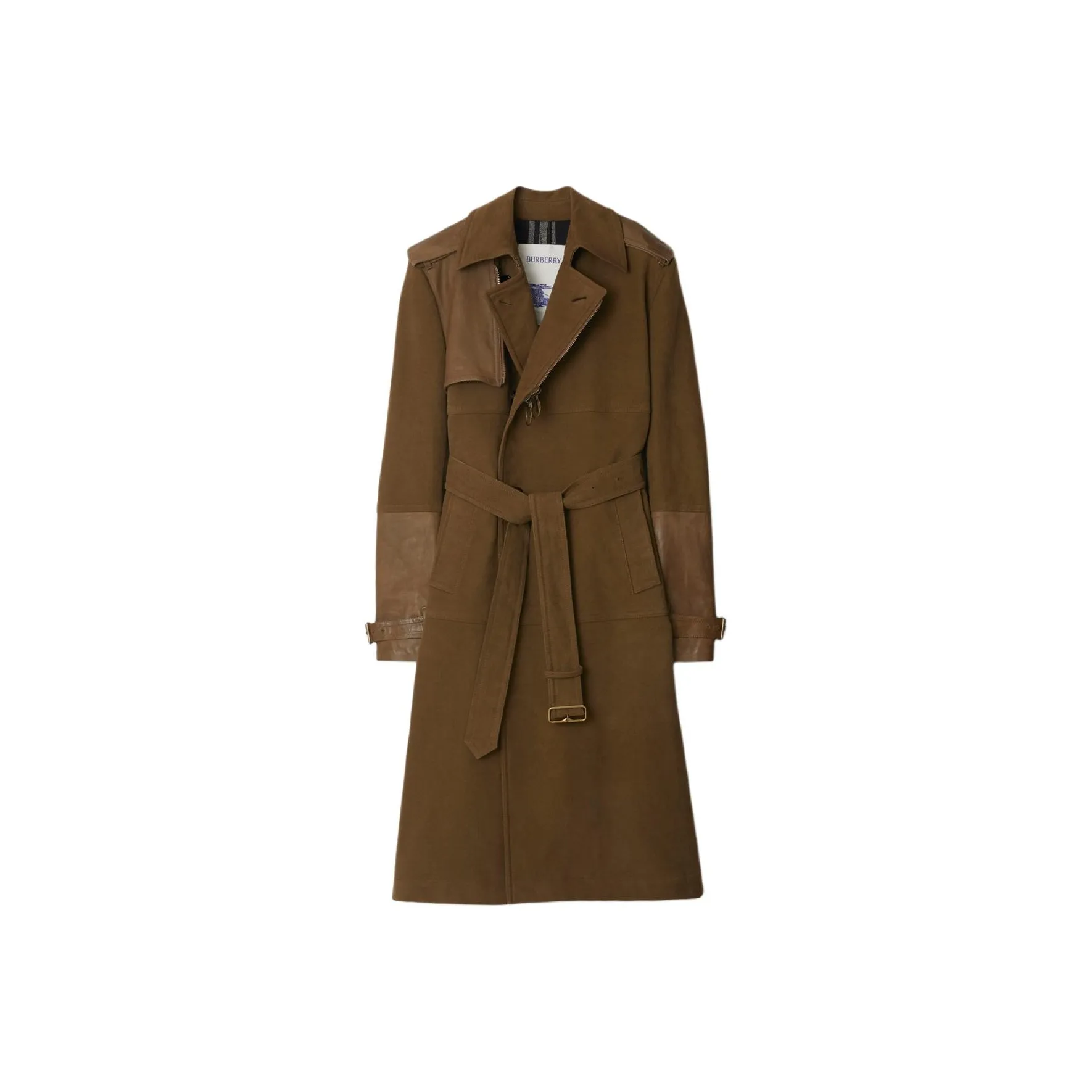 Burberry Trench Coat Men's Brown