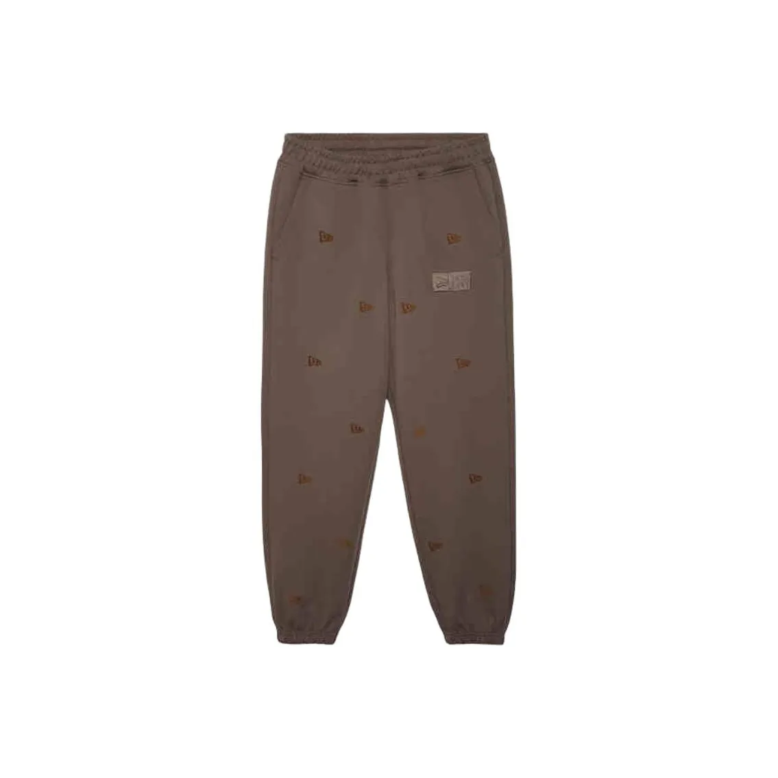 New Era FW24 Knitted Sports Pants Unisex Brown