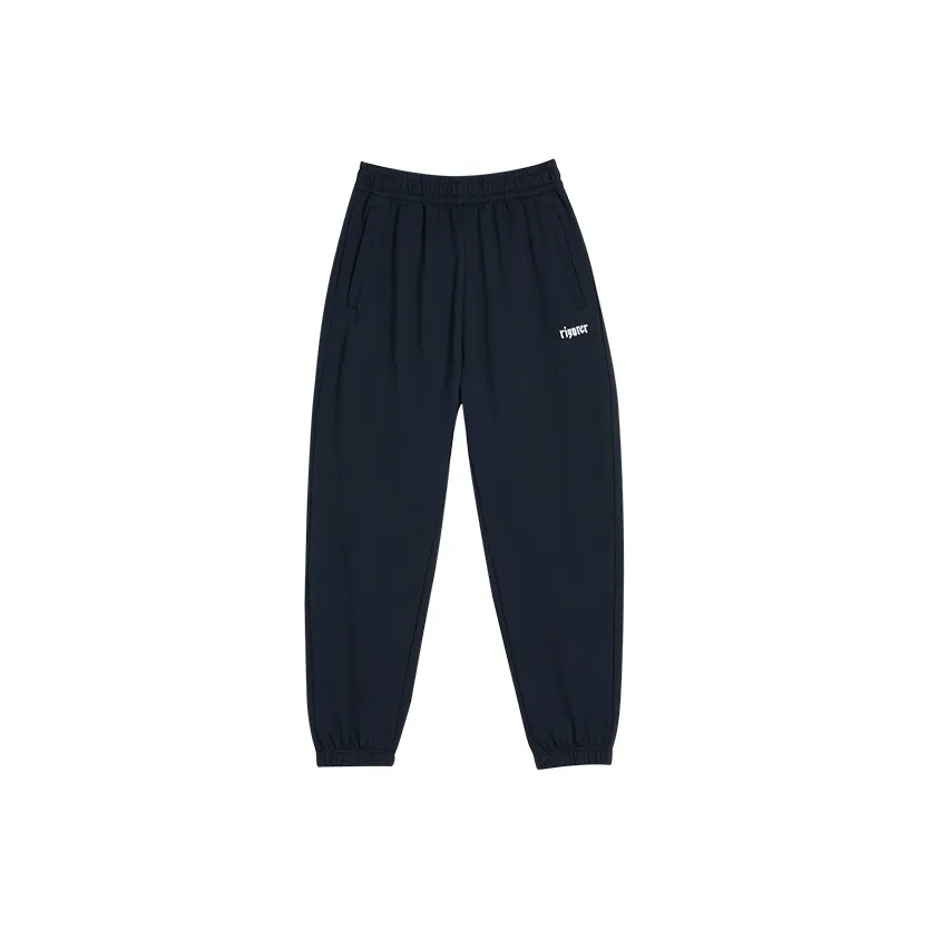 RIGORER Knitted Fabric Elastic Cuff Sports Pants Unisex