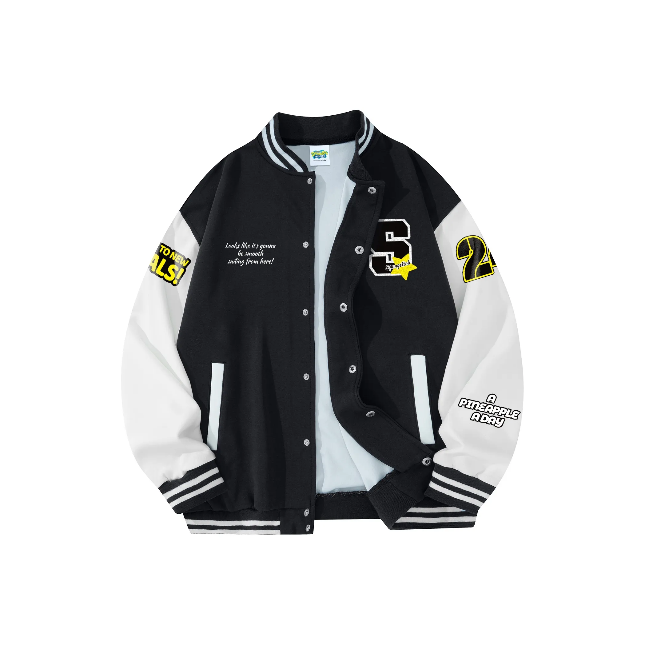 SPONGEBOB SQUAREPANTS Бейсбольная куртка Унисекс