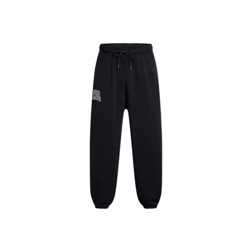 Under Armour Черные Мужские Вязаные Тренировочные Брюки