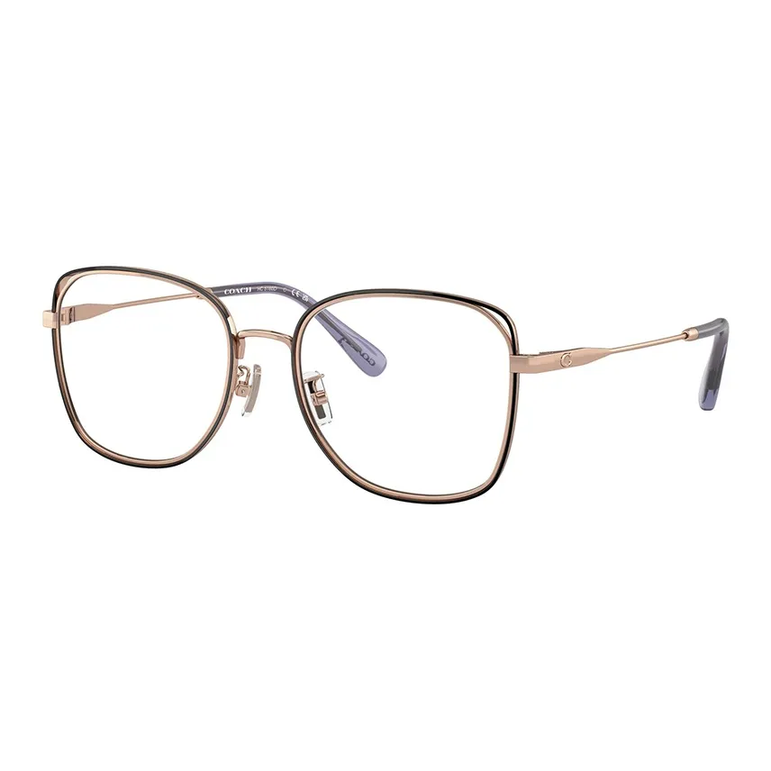 COACH Сплав Нерегулярная форма Оправы для очков Женские Золото