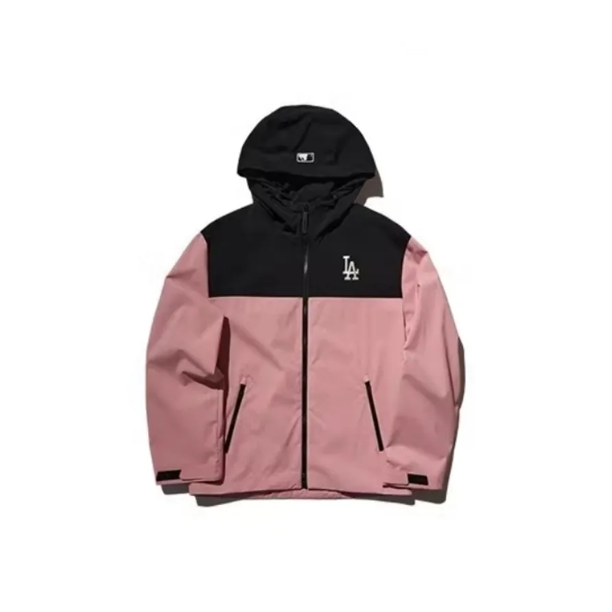 MLB Los Angeles Dodgers Jackets Coats Unisex Hemp Pink