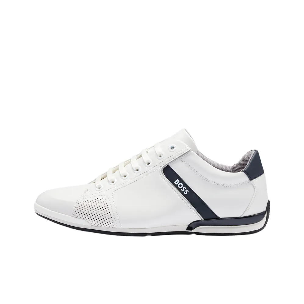 HUGO BOSS Low Top Casual Shoes Men's White