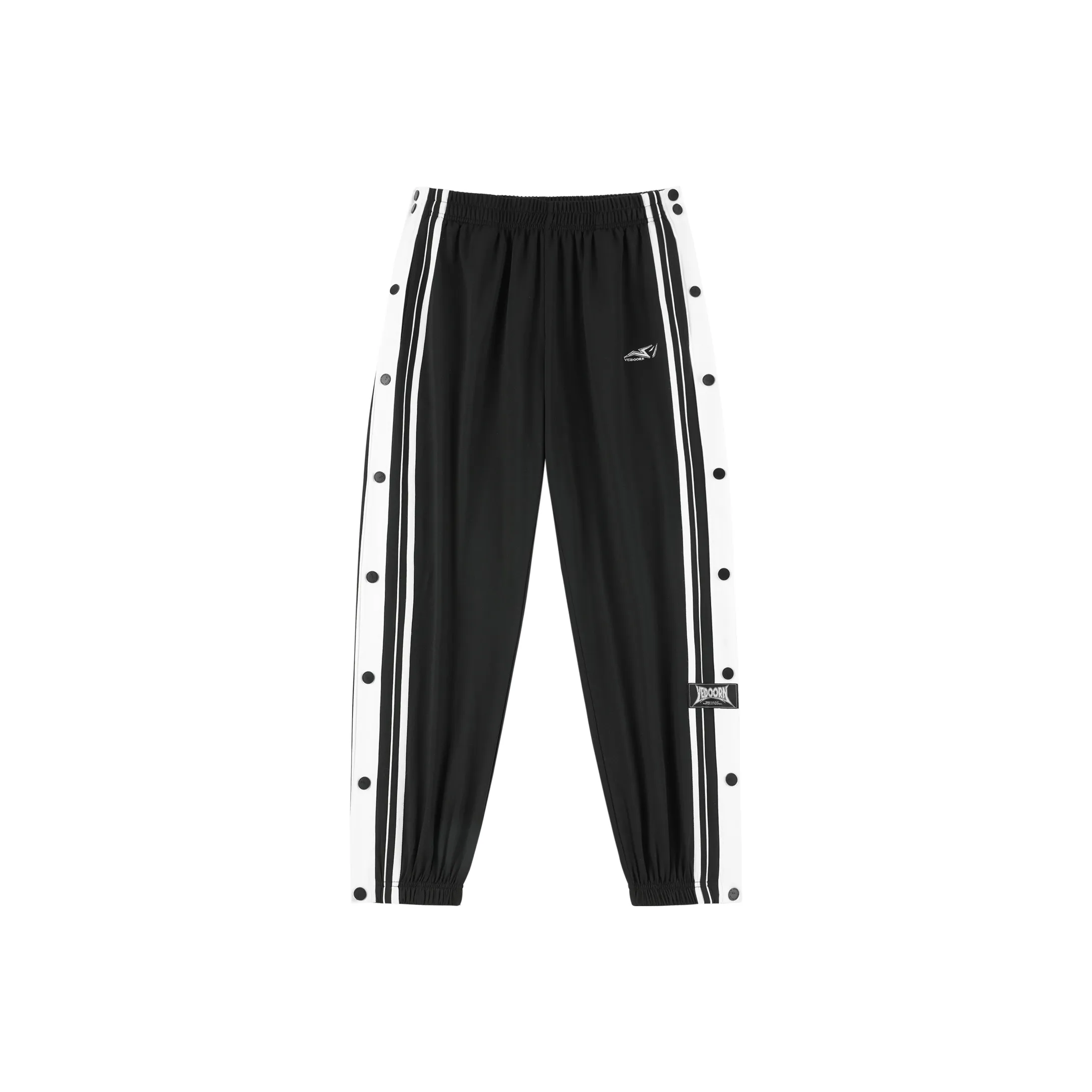 VEIDOORN Knitted Sports Pants Men's Graphite Black