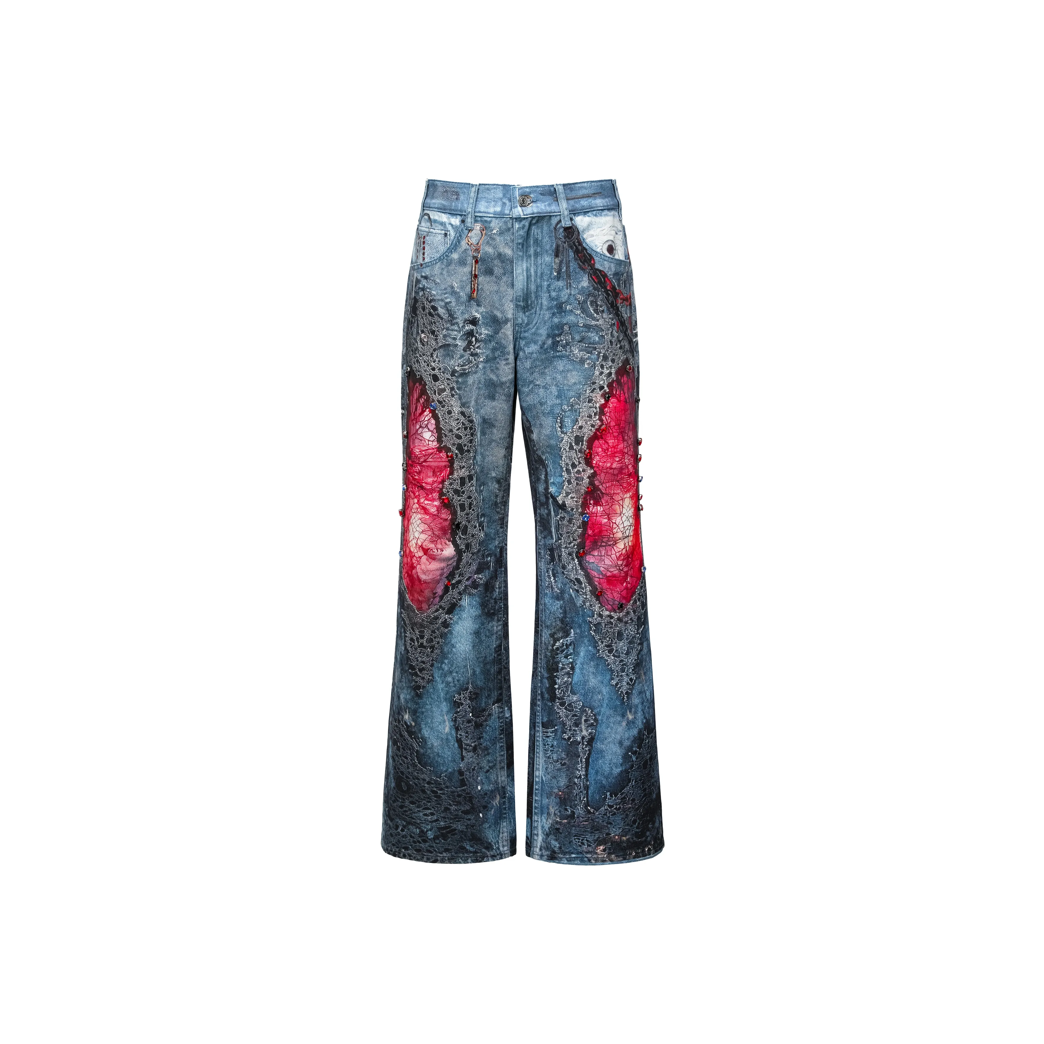 GOODBRAND FW24 Jeans Unisex Denim Blue