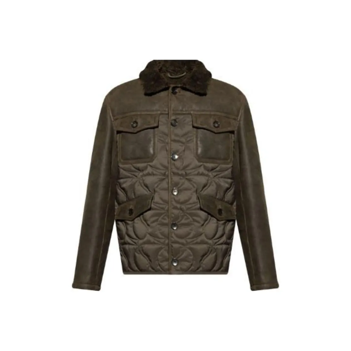 ETRO Quilted Leather Jacket