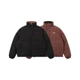 블랙 레드 체크