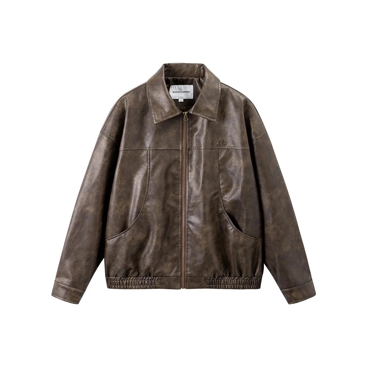 NewJnxs Унисекс Кожаные Куртки