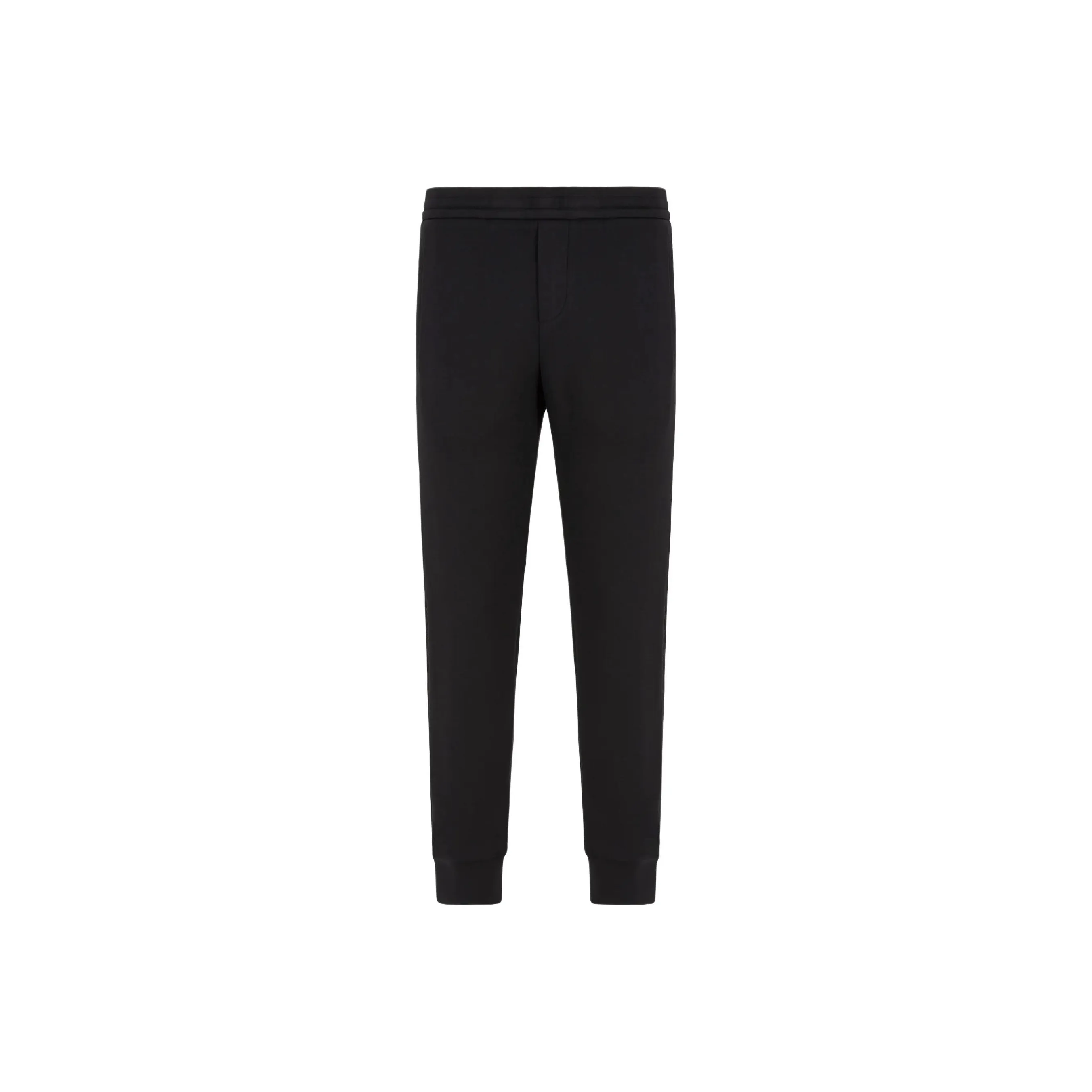 EMPORIO ARMANI Elasticated Waistband Tapered Leg Track Pants