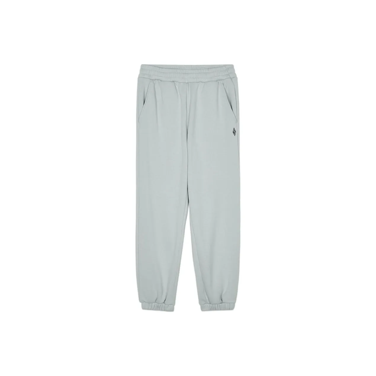 Skechers Yazhuan Series Вязаные Тренировочные Брюки Мужские Высокие Building Серые