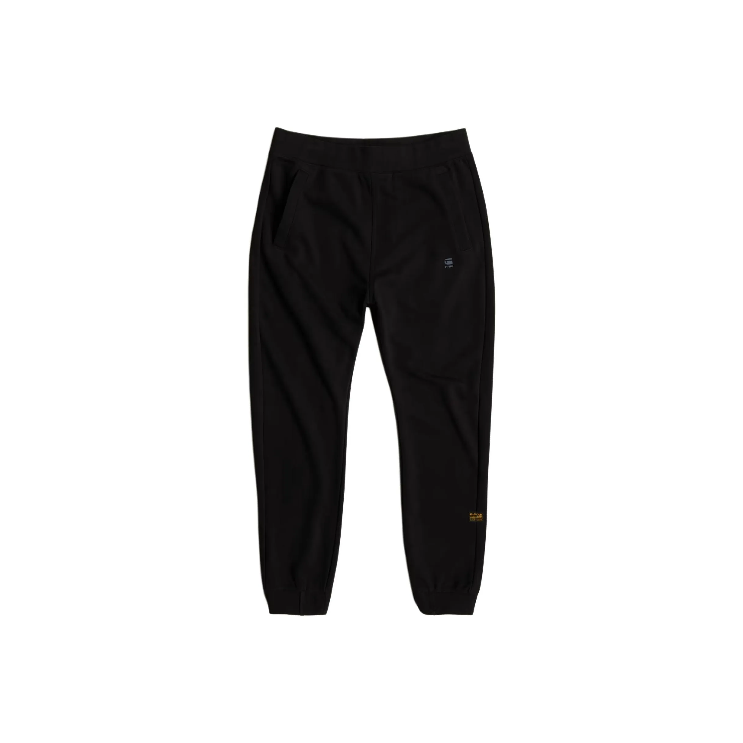 STAR RAW Вязаные Тренировочные Брюки Мужские Темно-Черные