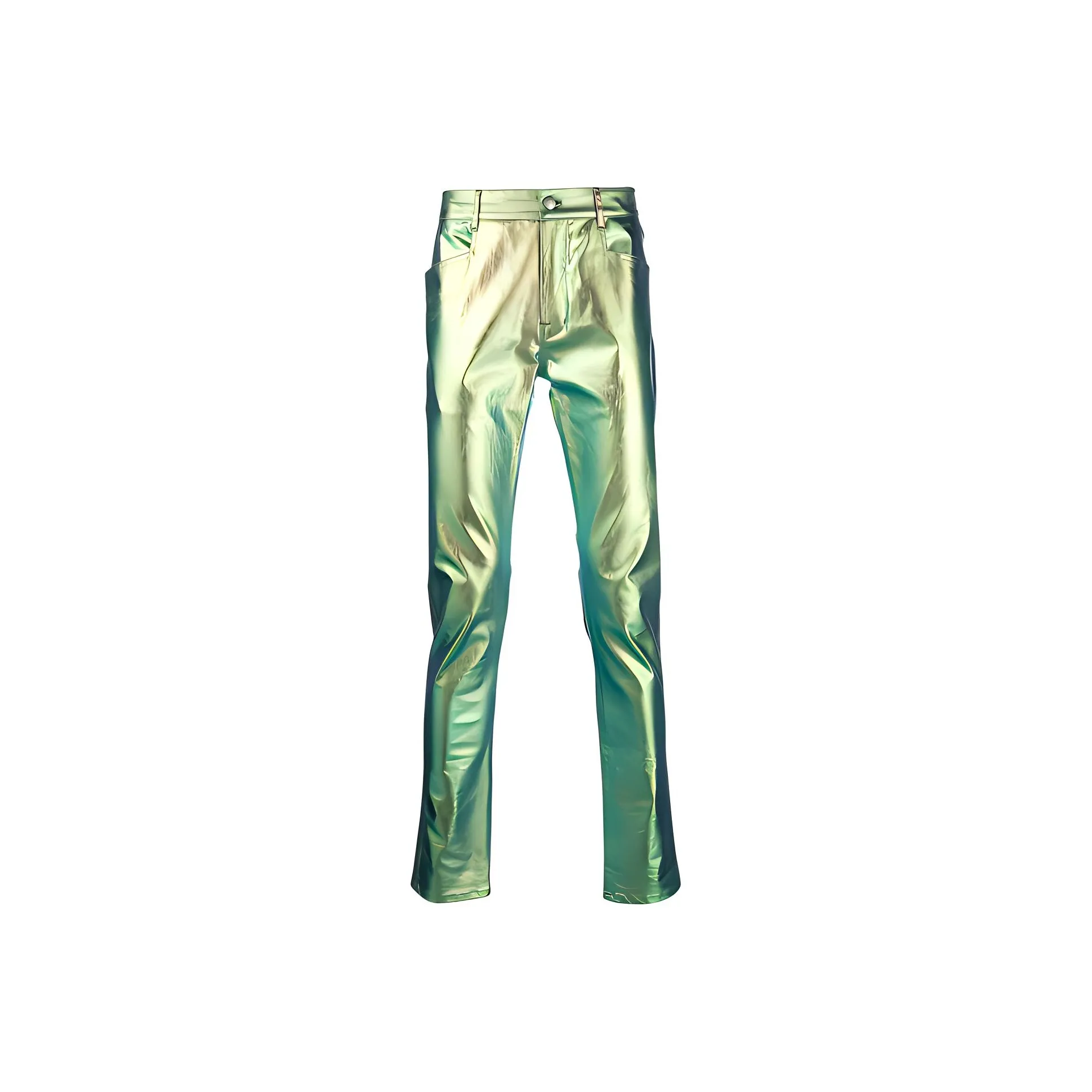 RICK OWENS/RO Casual Pants Men's Neon Green