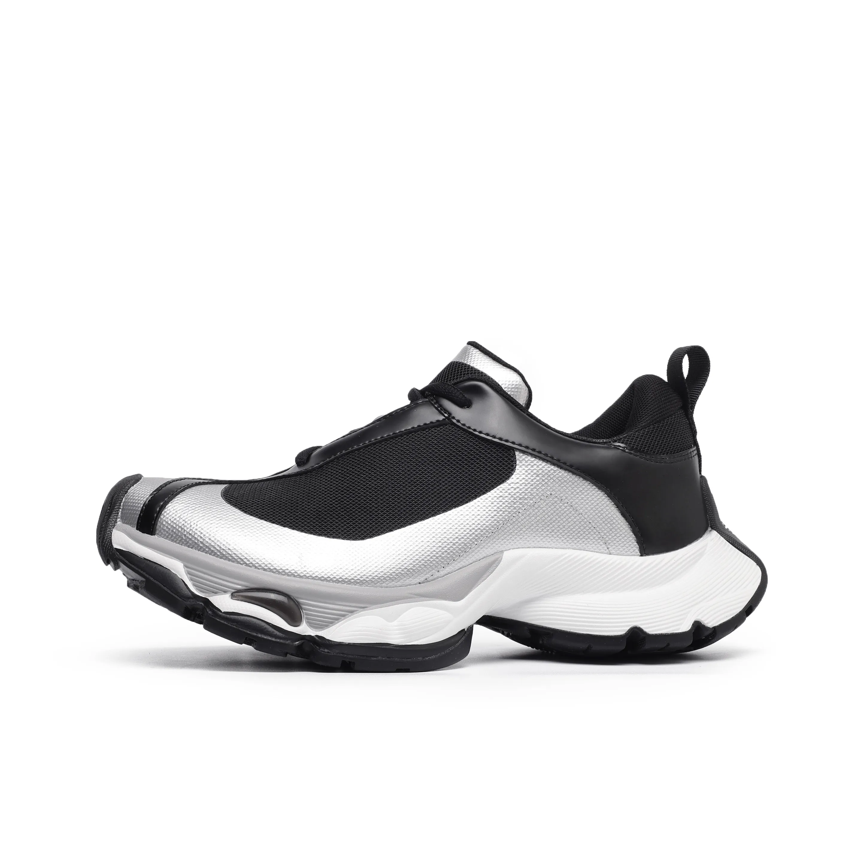 Hong Kong Meng Slip-Resistant Увеличение Высоты Низкие Кеды с Толстой Подошвой Унисекс