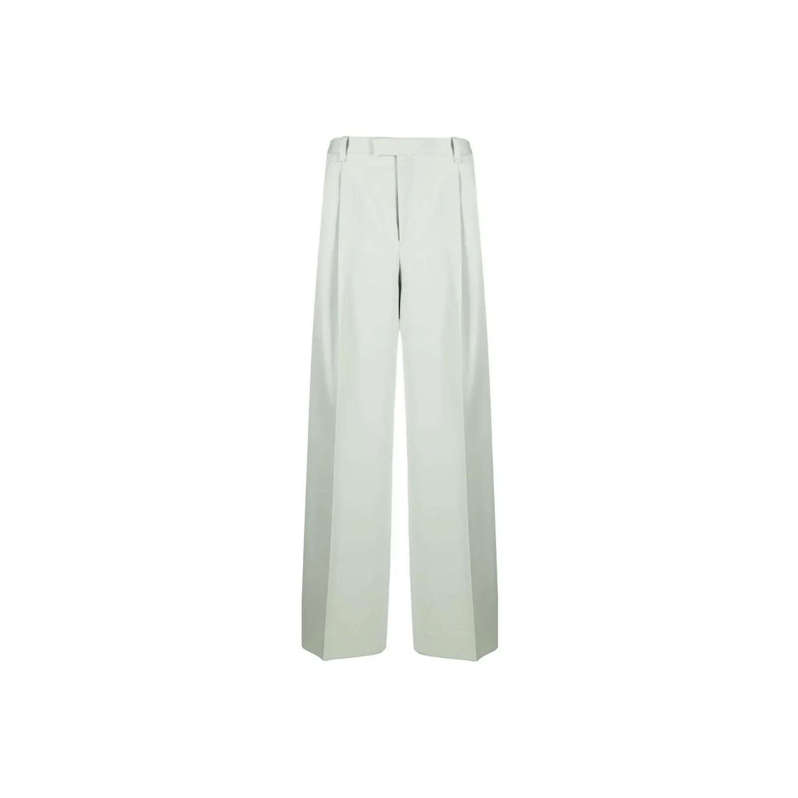 Lanvin Pleat Detailed Wide Leg Trousers