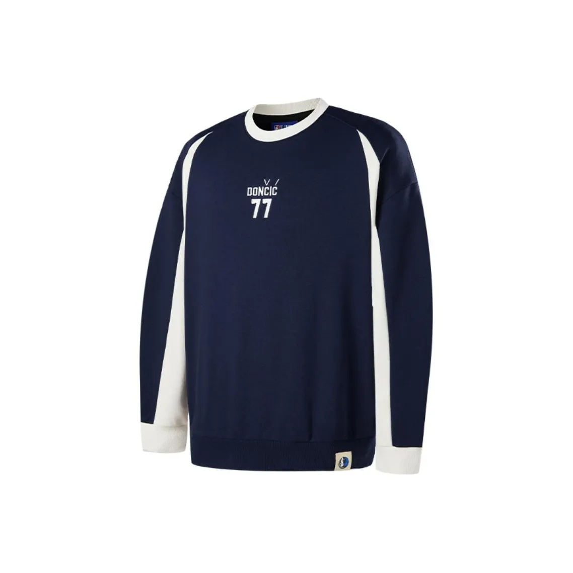 NBA Mavericks Team Doncic Свитшот Унисекс Темно-синий
