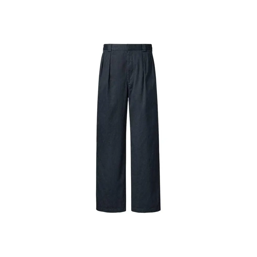 UNIQLO U Collection SS24 Casual Pants Men's Navy Blue