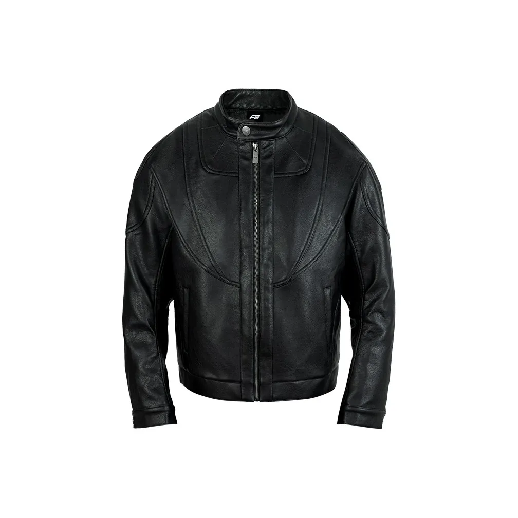 ANTIDOTE WORLDWIDE Кожа Куртка Унисекс Черный