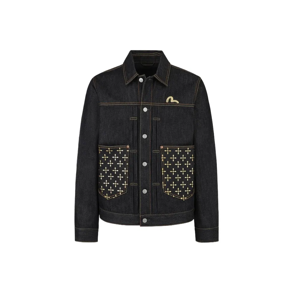EVISU Denim Jacket Men's Denim Blue