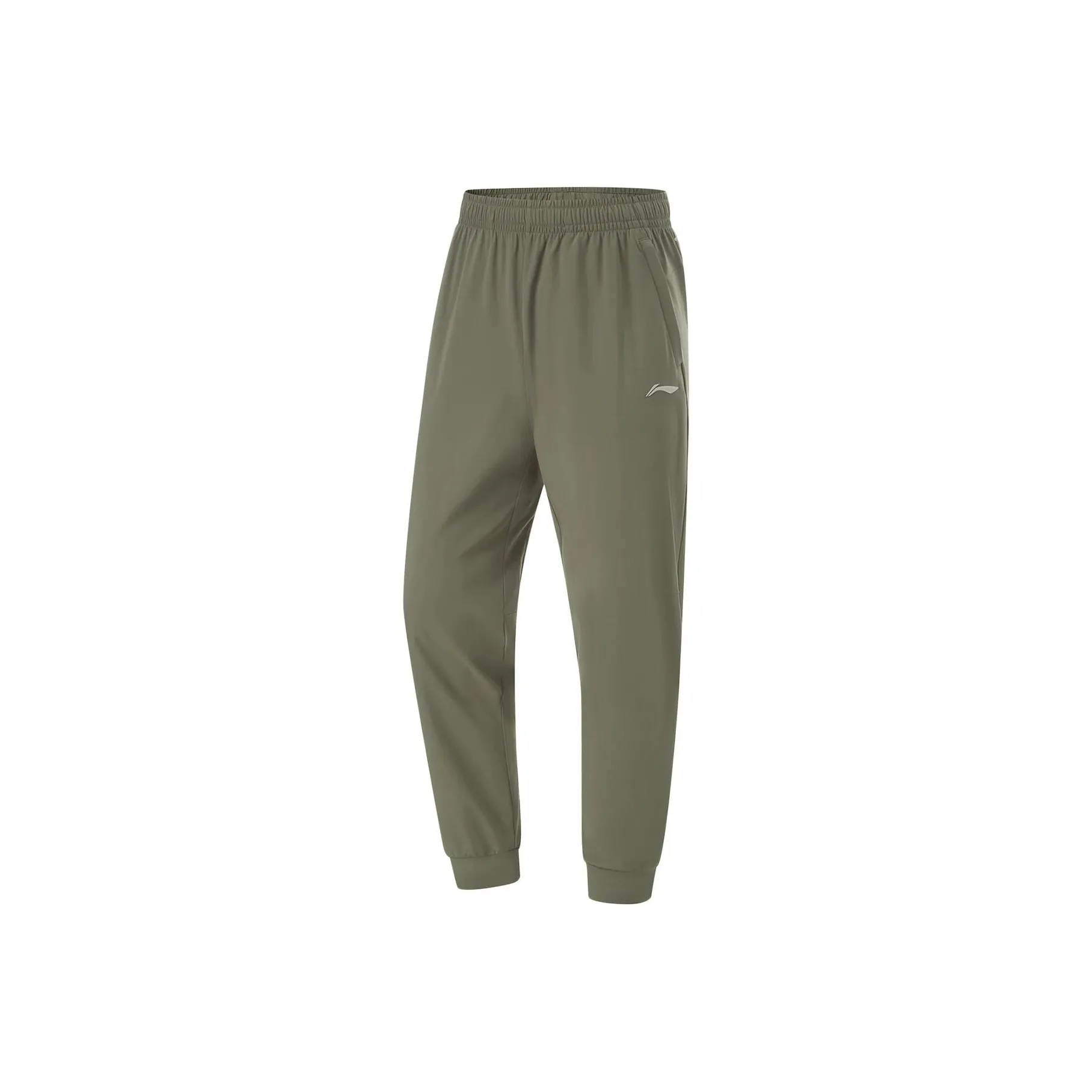 LINING Fitness Series Вязаные спортивные брюки мужские армейский зеленый