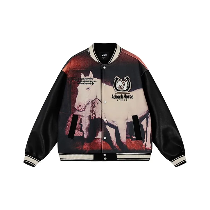 A Chock Бейсбольная куртка Унисекс Черный