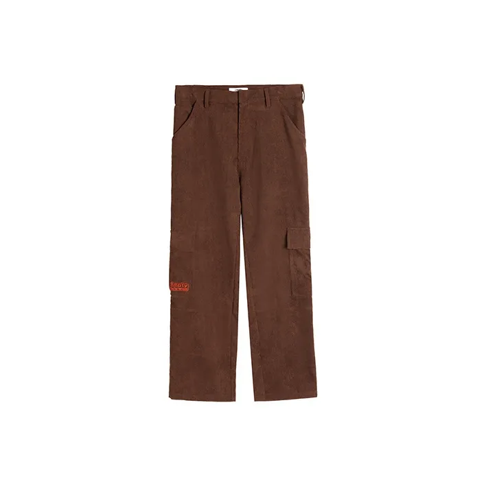 EMPTY REFERENCE Casual Pants Unisex Brown