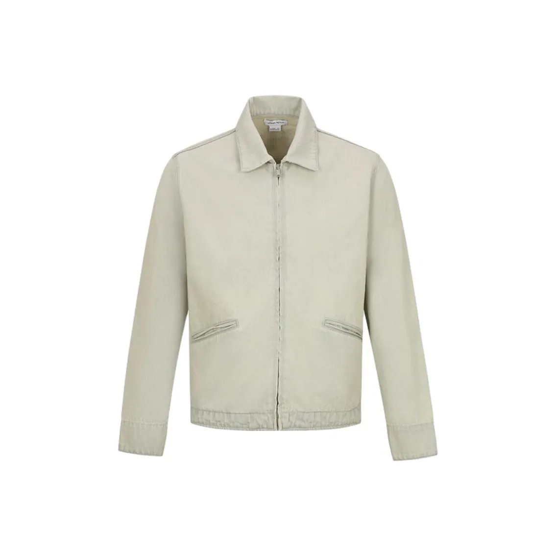 URBAN REVIVO Джинсовая куртка мужская холодный серый