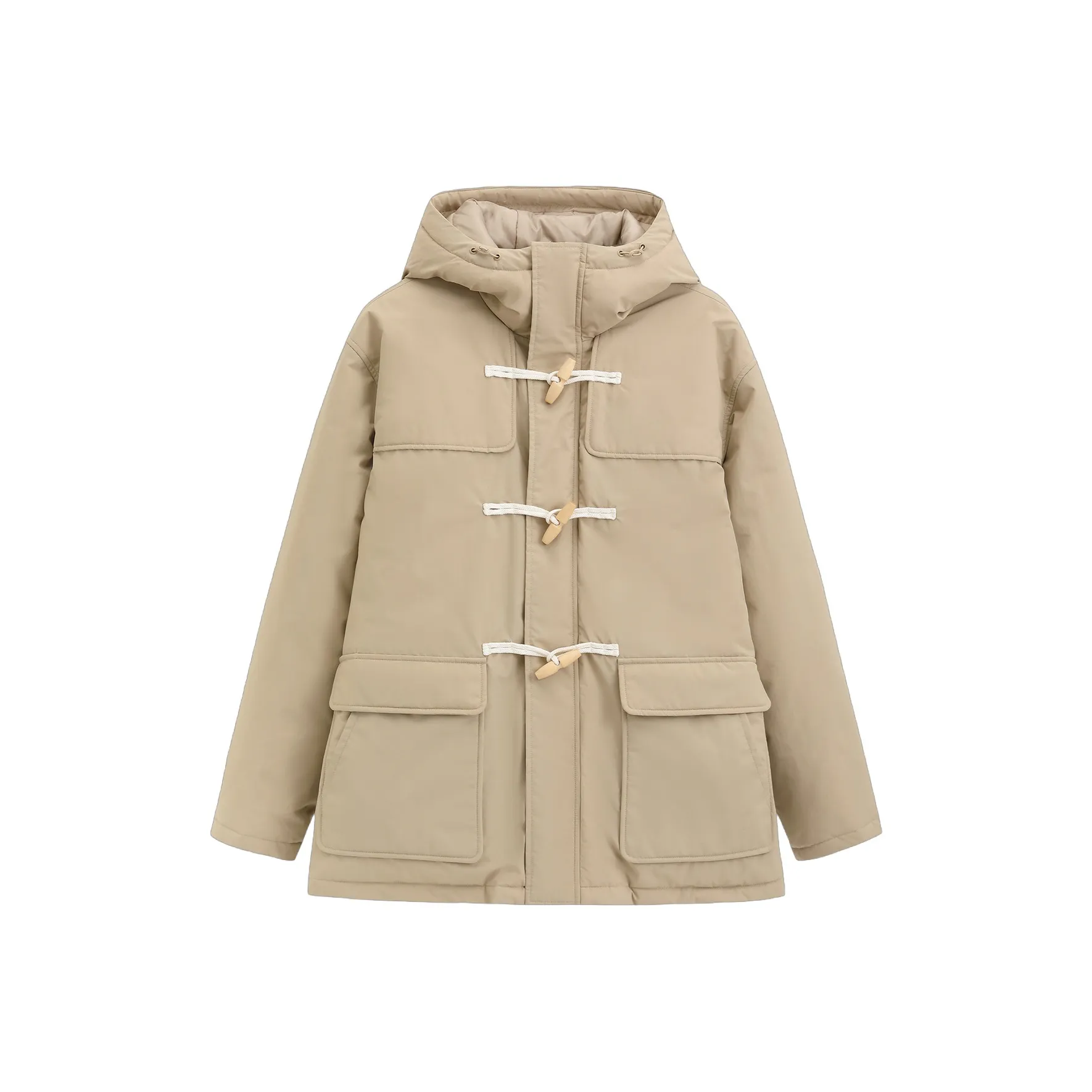 GAP Down Jackets Men's Khaki