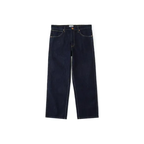 WRANGLER Промытые Мужские Джинсы