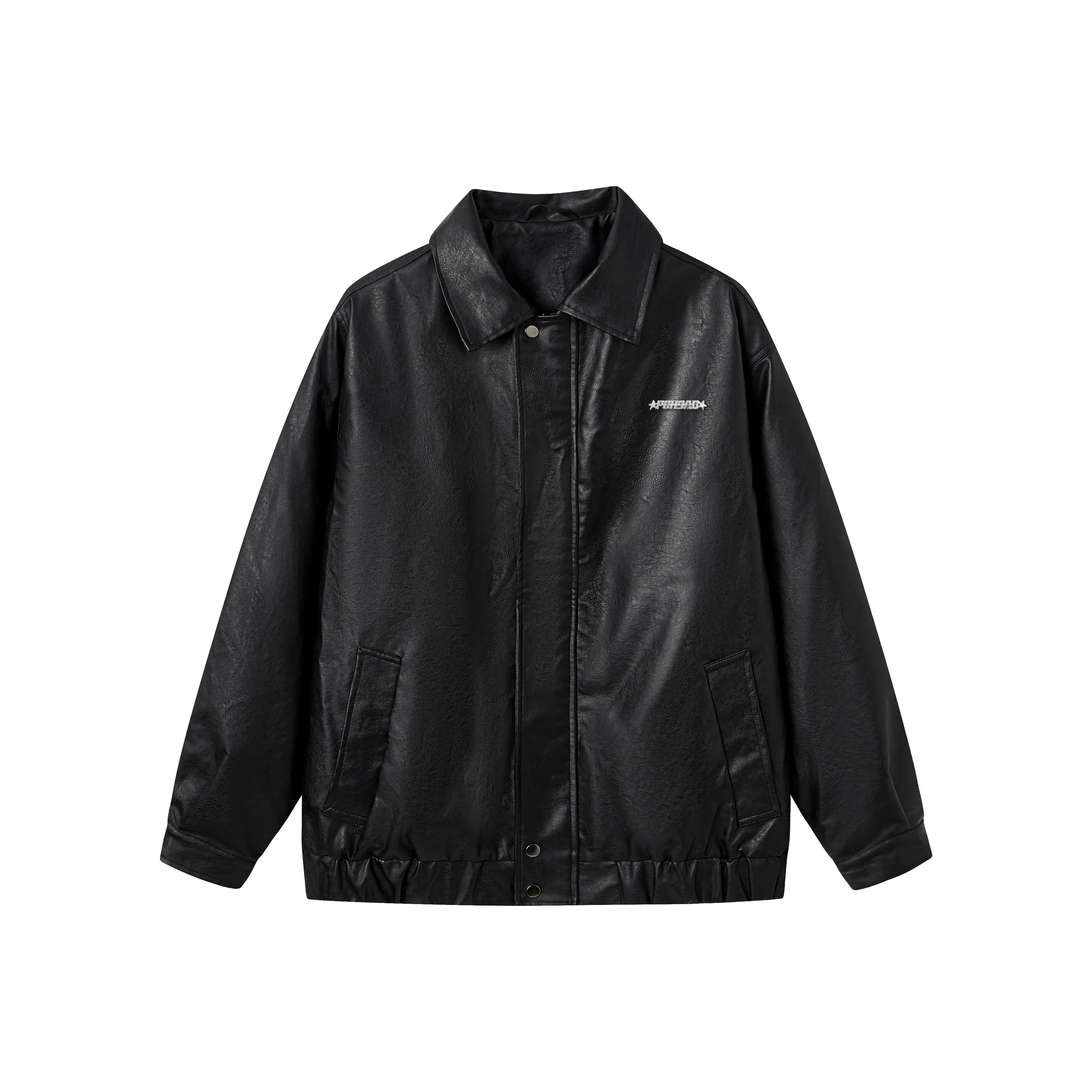 P8H9 Leather Blocking jackets Unisex